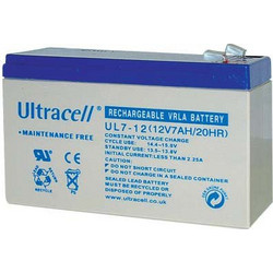 Ultracell UL7-12 Μπαταρία VRLA 12V 7Ah