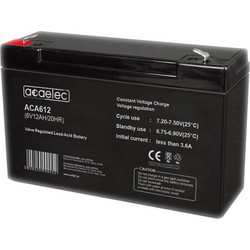 Aca ACA612 Μπαταρία VRLA-AGM 6V 12Ah