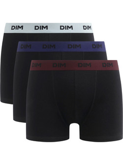 Dim Ανδρικά Μποξεράκια Σετ 3Pack Μαύρα D005D LTBB