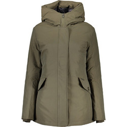Woolrich Γυναικείο Μπουφάν Χειμωνιάτικο Softshell Μακρύ Αδιάβροχο Χακί GLEELEY843