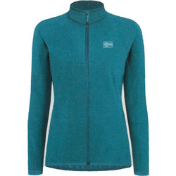 Norway Γυναικεία Ζακέτα Fleece Μακριά με Φερμουάρ Πετρόλ 849905