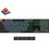 Keychron K5 V2 QMK Ασύρματο Μηχανικό Gaming Πληκτρολόγιο με Keychron Low Profile Red Διακόπτες RGB Black Grey