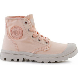 Palladium Pampa Hi Γυναικεία Αρβυλάκια Suede Ροζ 92352-868
