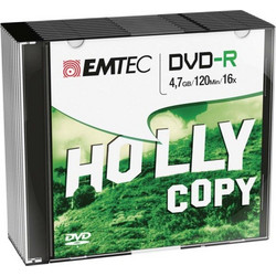 Emtec ECOVR471016SL Εγγράψιμα DVD-R 16x 4.7GB 10τμχ