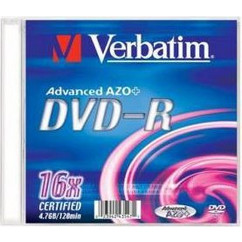 Verbatim 43547 Εγγράψιμο DVD-R 16x 4.7GB