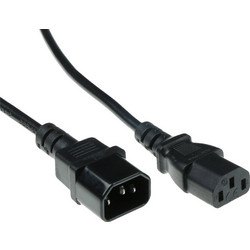 Intronics AK5120 Προέκταση Καλωδίου Τροφοδοσίας IEC C13 to IEC C13 1.2m