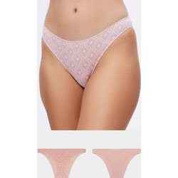 Minerva Γυναικεία Slip Ροζ 2Pack 90-81321-948