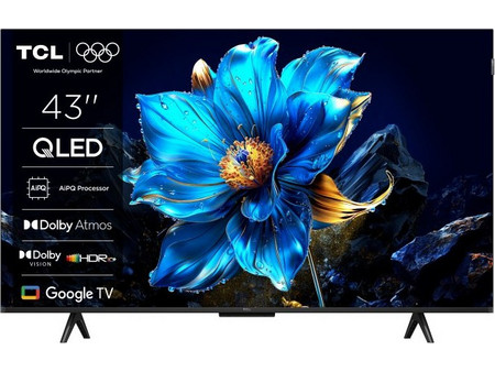 TCL 43P7K Smart Τηλεόραση 43" 4K UHD QLED HDR (2025)