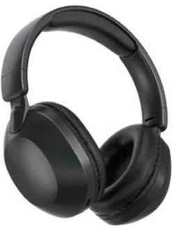 Ezra BW84 Ασύρματα Bluetooth Ακουστικά Over Ear Μαύρα