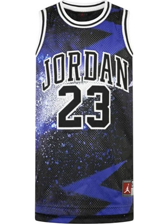 Jordan 23 All Over Print Παιδικό T-Shirt Αμάνικο Royal Blue Navy Μπλε 95C655-K73