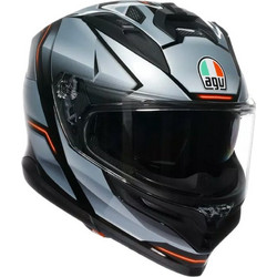 AGV K7 Jaeger Black Silver Κράνος Μηχανής Full Face 1450gr