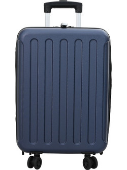vidaXL 42006242 Βαλίτσα Καμπίνας 55.5x34x23cm με 4 Ρόδες Μπλε