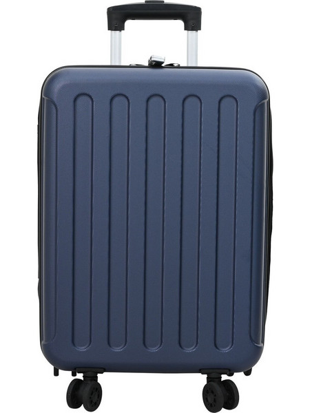 vidaXL 42006242 Βαλίτσα Καμπίνας 55.5x34x23cm με 4 Ρόδες Μπλε