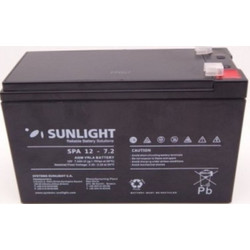 Sunlight SP12-7.2 Μπαταρία VRLA-AGM 12V 7.2Ah