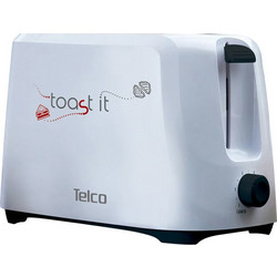 TELCO TS201 Φρυγανιέρα 2 Θέσεων 750W Λευκή