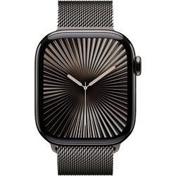 Apple Watch Series 10 Cellular 42mm Titanium Milanese Loop Slate