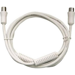 GSC Καλώδιο Κεραίας Coax Male to Coax Female 1.5m White 002601350