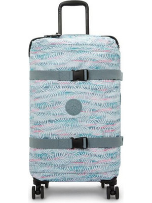 Kipling Spontaneous I4556-3QN Βαλίτσα Μεσαία 66x36x24cm με 4 Ρόδες Γαλάζια