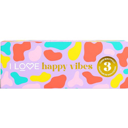 I Love Special Moments Happy Vibes Bath Bombs 3x150gr