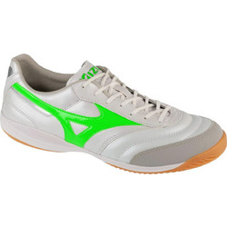Mizuno Morelia Sala Pro IN Q1GA251337 Ποδοσφαιρικά Παπούτσια Σάλας Λευκά Lime
