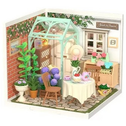 Robotime Rolife Blooming Tea Garden DW013B