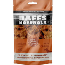 Baffs Naturals Gluten & Grain Free with Lamb Lung Bites 100gr