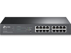 TP-Link TL-SG1016PE V6 Unmanaged L2 Switch με 16 Θύρες Ethernet 1000Mbps