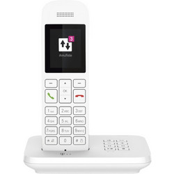 Telekom Sinus A12 Ασύρματο Τηλέφωνο με Ανοιχτή Ακρόαση Λευκό