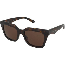 Alexander McQueen AM0473S 002 Γυναικεία Γυαλιά Ηλίου Πεταλούδα Κοκάλινα Ταρταρούγα με Καφέ Φακό