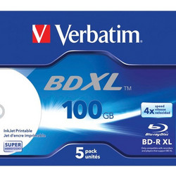 Verbatim 43789 Εγγράψιμα BD-R 4x Printable 100GB 5τμχ