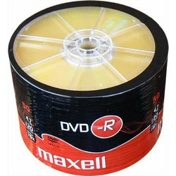 Maxell 5200005469092 Εγγράψιμα DVD-R 16x 4.7GB Cake Box 50τμχ