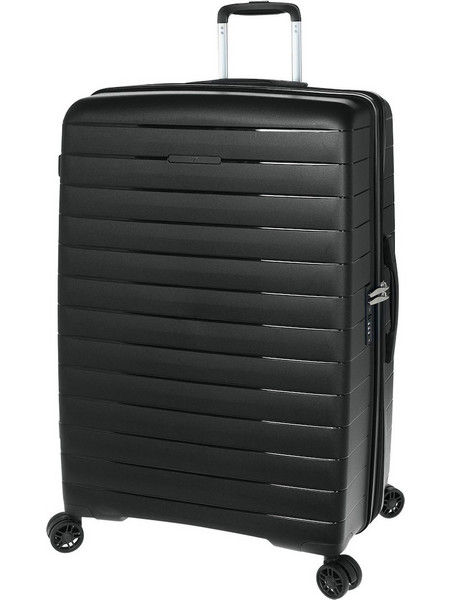 Verage Viva Portree 24010 Βαλίτσα Μεσαία 65x442x25cm με 4 Ρόδες Μαύρη