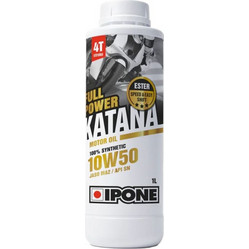 Ipone Katana Full Power Συνθετικό Λάδι Μηχανής 4T 10W-50 1lt