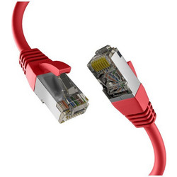 EFB Elektronik S/FTP Cat.8.1 Καλώδιο Δικτύου Ethernet 20m Red EC020200298