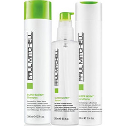 Paul Mitchell Super Skinny Σετ Περιποίησης Μαλλιών Conditioner 300ml + Serum 250ml + Σαμπουάν 300ml