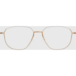 Lindberg 5505 U15U9 Ανδρικός Σκελετός Γυαλιών Οράσεως Μεταλλικός Καφέ