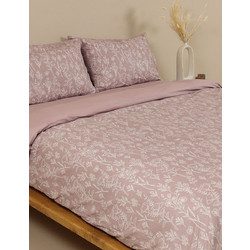 Sunshine Home Σετ Σεντόνια Μονά Βαμβακερά με Λάστιχο 105x205+30 Feelings 2050 Powder
