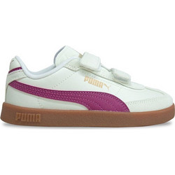 Puma Club II Era V Παιδικά Sneakers Λευκά Μωβ 402307-11