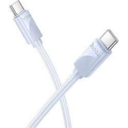 Hoco X114 USB-C to USB-C 60W 1m Blue 6942007647137