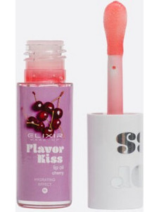 Elixir Flavor Kiss Cherry Lip Oil με Χρώμα