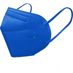 Barbeador MAX-02 FFP2 Filtering Half Mask Μπλε 10τμχ