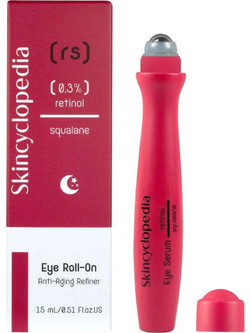 Skincyclopedia Refiner Αντιγηραντικό Ενυδατικό Roll On Serum Προσώπου για Μαύρους Κύκλους & Σύσφιξη 15ml