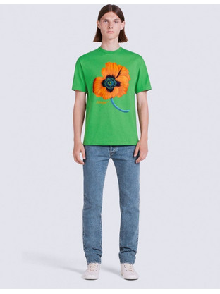 Kenzo Ανδρικό Τζιν Παντελόνι Slim Εφαρμογή Μπλε FC65DP1019F1