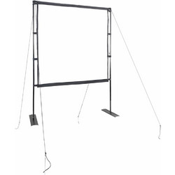 vidaXL Οθόνη Προβολής Projector Δαπέδου 1:1 166x168cm / 89"