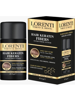 Lorenti Medium Brown Κάλυψη Αραίωσης Μαλλιών 27.5gr