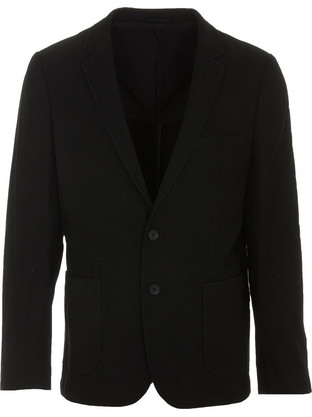 Gabba Χειμερινό Ανδρικό Blazer Μάλλινο με Κανονική Εφαρμογή Μαύρο 10764-9999