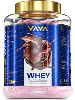 Yava Labs Premium Whey Chocolate Cherry Πρωτεΐνη Ορού Γάλακτος 2kg