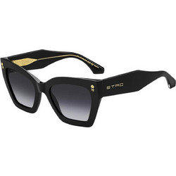 Etro 0090S 8079O Ανδρικά Γυαλιά Ηλίου Πεταλούδα Κοκάλινα Μαύρα με Μαύρο Degradee Φακό