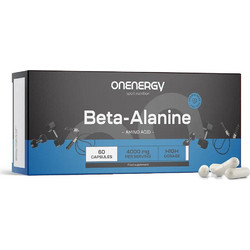OnEnergy Beta-Alanine 4000mg 60 Κάψουλες