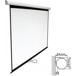 Brateck PEBA108 Οθόνη Προβολής Projector Τοίχου / Οροφής 16:9 240x135cm / 108"